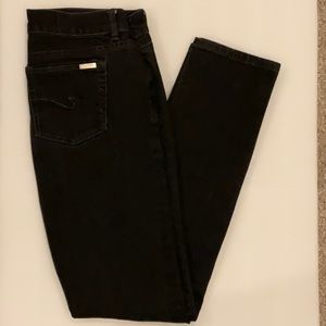 White House Black Market Noir Slim Leg Mid Rise Black Jean Size 6R